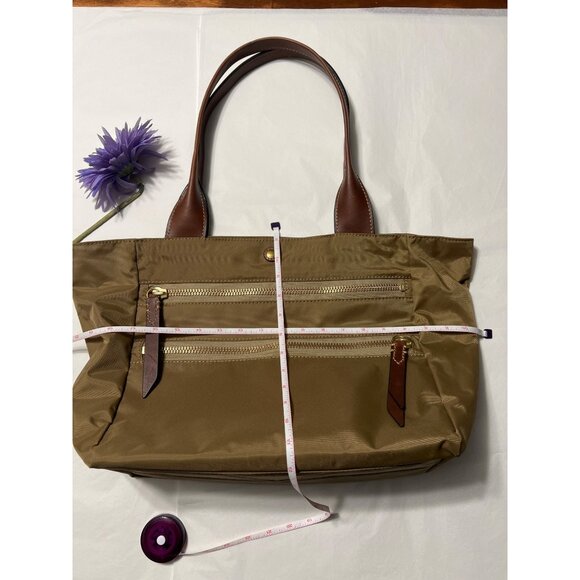 Frye Tan and Brown Tote Bag - Picture 8 of 11